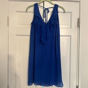Royal Blue Sleeveless Dress